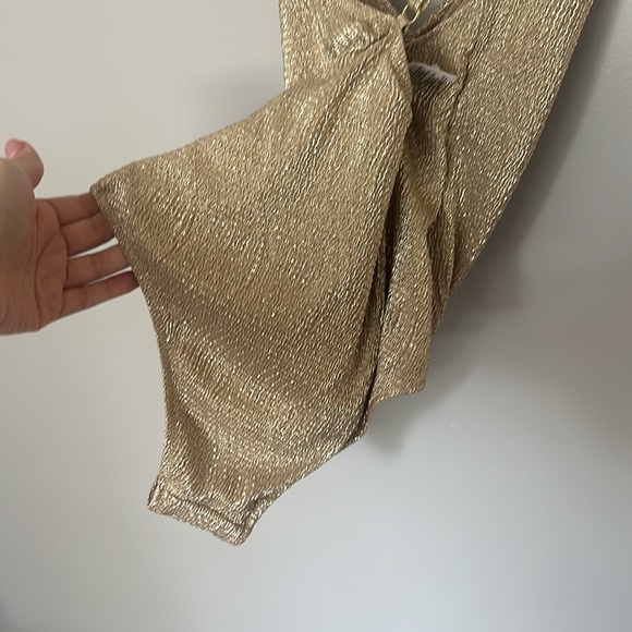 GOLD GLITTER BODYSUIT - Picture 3 of 3